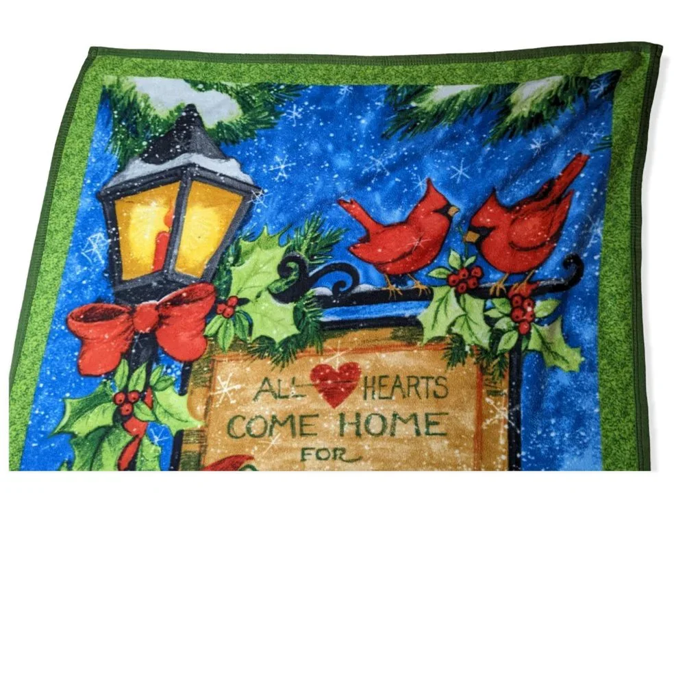 Collective Goods Light Fleece Christmas Blanket